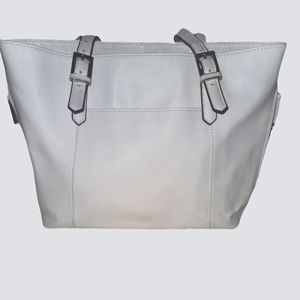 Tignanello Piega White Purse